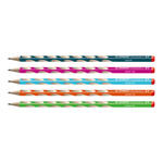 STABILO EASYgraph S, Ergonomischer Bleistift f�r Rechtsh�nder, HB - Verschiedene Farben