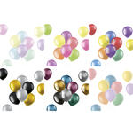 NEU Latex-Luftballons 33cm Durchmesser, gemischte Packungen, 50er-Pack, verschiedene Varianten