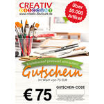 Geschenkgutschein nur ONLINE - Neutral - Wert 75,00 �