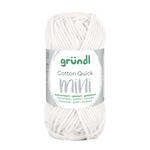 NEU Baumwollgarn / H�kelgarn, Cotton Quick Mini, 15 g, Creme