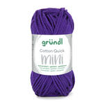 NEU Baumwollgarn / H�kelgarn, Cotton Quick Mini, 15 g, Pflaume