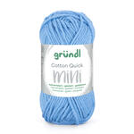 NEU Baumwollgarn / H�kelgarn, Cotton Quick Mini, 15 g, Hellblau
