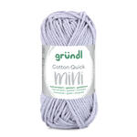 NEU Baumwollgarn / H�kelgarn, Cotton Quick Mini, 15 g, Hellgrau