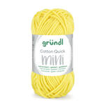 NEU Baumwollgarn / H�kelgarn, Cotton Quick Mini, 15 g, Gelb