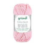 NEU Baumwollgarn / H�kelgarn, Cotton Quick Mini, 15 g, Hellrosa