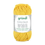 NEU Baumwollgarn / H�kelgarn, Cotton Quick Mini, 15 g, Maisgelb