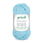 NEU Baumwollgarn / H�kelgarn, Cotton Quick Mini, 15 g, Babyblau