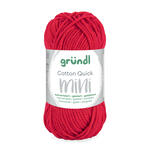 NEU Baumwollgarn / H�kelgarn, Cotton Quick Mini, 15 g, Rot