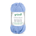 NEU Baumwollgarn / H�kelgarn, Cotton Quick Mini, 15 g, Himmelblau