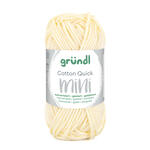 NEU Baumwollgarn / H�kelgarn, Cotton Quick Mini, 15 g, Pastellgelb