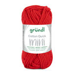 NEU Baumwollgarn / H�kelgarn, Cotton Quick Mini, 15 g, Feuerrot