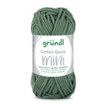 NEU Baumwollgarn / H�kelgarn, Cotton Quick Mini, 15 g, Gr�ngrau