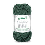 NEU Baumwollgarn / H�kelgarn, Cotton Quick Mini, 15 g, Tannengr�n