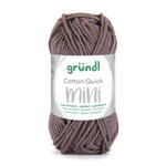 NEU Baumwollgarn / H�kelgarn, Cotton Quick Mini, 15 g, Kaffee