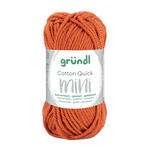 NEU Baumwollgarn / H�kelgarn, Cotton Quick Mini, 15 g, Rostrot