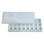 SALE Kunststoffpalette, 24 N�pfe, 22 x 10,5 x 3 cm