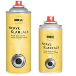 NEU Kreul Acryl Klarlack Gl�nzend zum Spr�hen - verschiedene Gr��en
