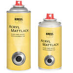 NEU Kreul Acryl Mattlack zum Spr�hen - verschiedene Gr��en