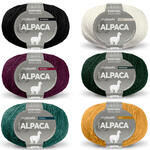 NEU myboshi Alpaca Kuschel-Wollmix / Strickwolle, 50 g - Verschiedene Farbt�ne