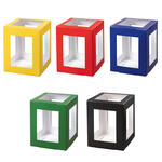 NEU Minilaternen Rohling zum Stecken, 400g/m�, 10x10x12cm, 5 St�ck - Verschiedene Farben