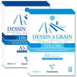 Clairefontaine Zeichenpapier DESSIN A GRAIN - Verschiedene Ausf�hrungen
