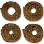 NEU Peddigrohr & Stuhlflechtrohr, rotband, ca. 500g, ger�uchert - Verschiedene St�rken