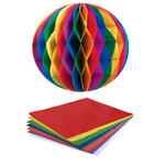 NEU Wabenpapier, 1 Bogen, 30-lagig, 33 x 40 cm - Verschiedene Ausf�hrungen