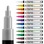 NEU Marabu YONO Allround Acrylmarker, Runde Spitze: 0,5 - 1,5 mm - Verschiedene Farben