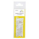 Create It Easy Baumwoll-Runddocht Sortiment, 3 Gr��en(� 1,5 mm, 2,5 mm, 3,0 mm), 1m lang