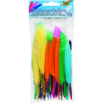 Indianerfedern BUNT, 10 g, farbig sortiert