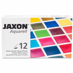 Jaxon Aquarellfarben-Set 12 halbe N�pfe