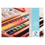 Van Gogh Aquarellblock, wei�, 12 Blatt - Verschiedene Gr��en