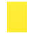 Moosgummiplatte / Schaumstoffplatte f�r vielf�ltige Bastelarbeiten, 29 x 20cm, 1 Stk., Gelb - Gelb