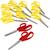 Kinderscheren, 12 St�ck, L�nge 12,5 cm, Rund, f�r Rechts- und Linksh�nder Bild 2