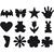 Motivstanzer im Karton-Display, Allt�gliches, Gr��e 25 mm, 12 St�ck Bild 4