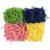 Papier-F�llmaterial, 4x50 g, L�nge 25-30 cm, Breite 3 mm, Blau, Dunkelgr�n, Pink, Gelb