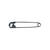 SALE Sicherheitsnadeln, 19 mm, 0,65 mm �, 258 St., platin