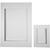Passepartout-Rahmen, Gr��e A4+A6, Wei�, 2 x 60 St�ck Bild 3