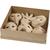 Masken Blanko aus Pappmach�, 6 Motive, 60 St�ck - Masken-Set aus Pappmach�, 60 St�ck
