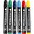 Glas-/Porzellanmarker, 6 St�ck, Strichst�rke 1-3 mm, Halbdeckend