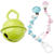 SALE Schnulli-Gl�ckchen/Schelle, Lemon, 15mm, 2 Stk. - Lemon