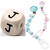 SALE Schnulli-Buchstaben-W�rfel, J, 10mm, 1 Stk. - J