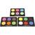Wasserfarben, Neonfarben, H�he 16mm, Durchmesser 44mm, 3 Sets mit jeweils 6 N�pchen Bild 4