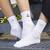 Baumwollsocken, Gr��e 39-42, Wei�, 10 Paar je Packung Bild 2