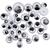 Wackelaugen - Sortiment, zum Aufn�hen, � 8-20 mm, 250 sortiert