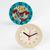 Uhr mit Holzrahmen, 1 St�ck, Durchmesser 15cm Bild 4
