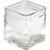 Kerzenglas, 12 St�ck / 1 Pack, H�he 5,5 cm, Gr��e 5,5x5,5 cm