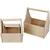 Flaschentr�ger, Gr��e 24x17,5x28 cm, 3 St�ck pro Set
