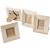 Aufstellrahmen aus Holz, 80 St�ck im Gro�pack, Gr��e 10x10cm & 9x11cm sortiert Bild 4
