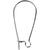 Ohrhaken, Gro�pack 30 St�ck, L�nge 25 mm, Versilbert